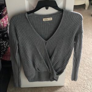 Grey stylish sweater